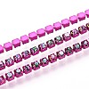 Iron Rhinestone Cup Chains CH-T006-05B-13-1