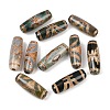 Tibetan Style dZi Beads TDZI-E004-55-1