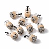 Glass Bottle Pendants LS-CRES-S359-01B-2
