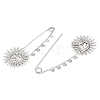 Sun 304 Stainless Steel Safety Pins Brooch Findings SA-CBA098D-13E-P-2