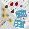 Acrylic Earring Handwork Template DIY-WH0359-058-6
