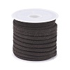 Coconut Brown Flat Faux Suede Cord X-LW-R003-07-1