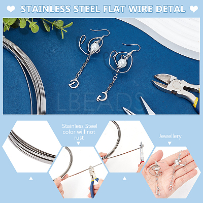 304 Stainless Steel Wire CHS-WH0010-01B-1