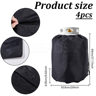 Dustproof Polyester Drawstring Bags ABAG-WH0011-38-1