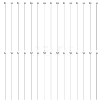 925 Sterling Silver Ball Head Pins STER-BC0002-16A-1