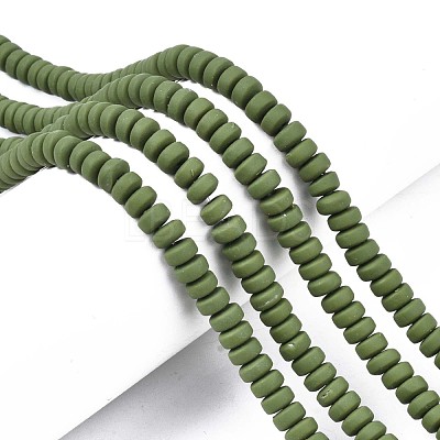 Handmade Polymer Clay Beads Strands CLAY-N008-104-1