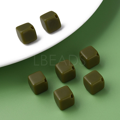 Opaque Acrylic Beads MACR-S373-135-A11-1