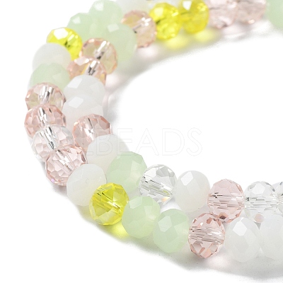 Glass Beads Strands EGLA-A034-M8mm-45-1