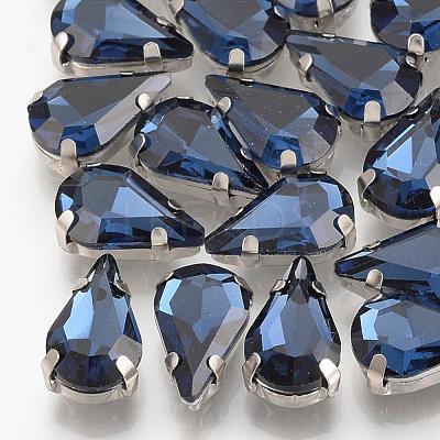 Sew on Rhinestone RGLA-T035-6x10mm-14-1