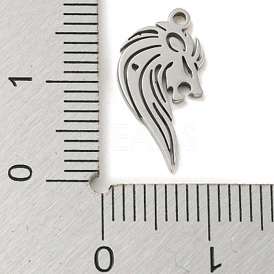 Non-Tarnish 201 Stainless Steel Pendants FIND-Z009-08P-1