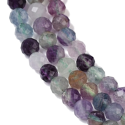 Natural Fluorite Beads Strands X-G-A252-A01-01-1