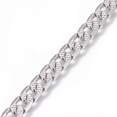 667 Stainless Steel Cuban Link Chains CHS-L020-046B-P-1-1