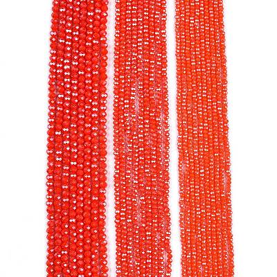 Electroplate Glass Beads Strands EGLA-A044-P2mm-A03-1