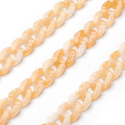 Acrylic Curb Chains SACR-P065-R06-1
