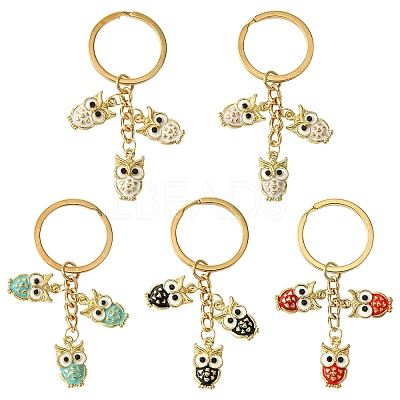 Alloy Enamel Keychain KEYC-YW00078-01-1