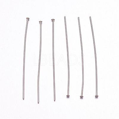 Tarnish Resistant 304 Stainless Steel Flat Head Pins STAS-H358-01A-1