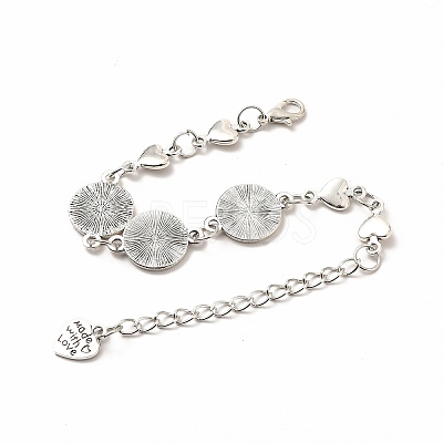 Alloy Bracelets & Anklets Making MAK-M027-07AS-1