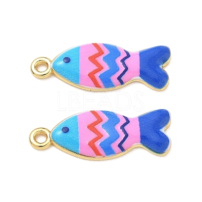 Printed Brass Pendants KK-CBA42CA-06G-1