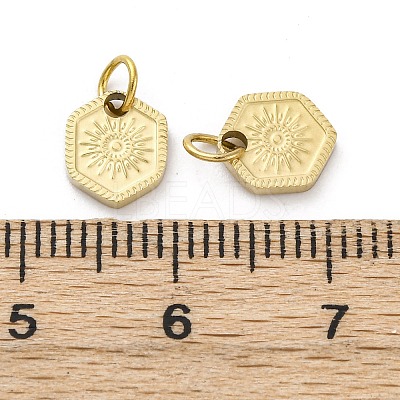 304 Stainless Steel Charms STAS-E550-12G-1