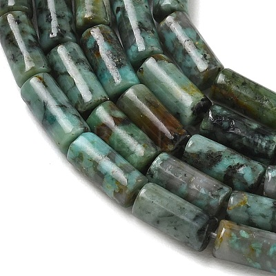 Natural African Turquoise(Jasper) Beads Strands G-B091-A25-01-1