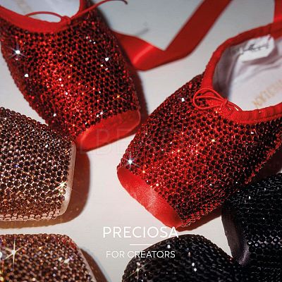 Preciosa&reg MAXIMA Crystal No Hotfix Flatback Stones Y-PRC-NSS8-00520-1