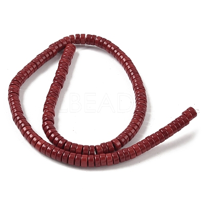 Dyed Natural Magnesite Beads Strands G-M448-F01-04-1