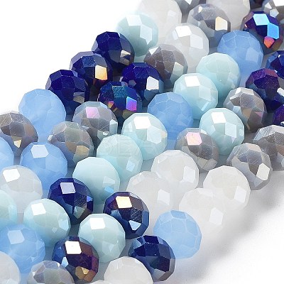 Glass Beads Strands EGLA-A034-M10mm-40-1