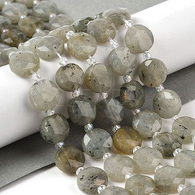Natural Labradorite Bead Strands G-C116-A10-01-1