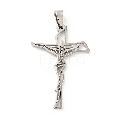 Non-Tarnish 201 Stainless Steel Pendants X-STAS-E015-12P-1