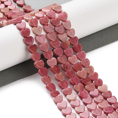 Natural Rhodonite Beads Strands G-M403-A32-02-1