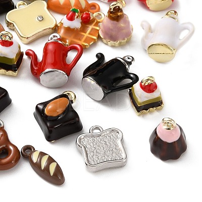 Alloy Enamel Pendants AL-CBA3844-01-1