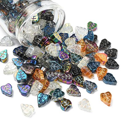 160Pcs 8 Colors Electroplate Glass Beads EGLA-YW0005-67-1