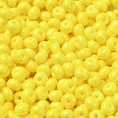 Baking Paint Glass Seed Beads SEED-B001-02A-03-1