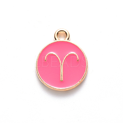 Alloy Enamel Pendants LS-X-ENAM-S124-01B-03A-1