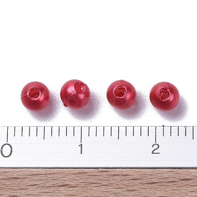 Imitation Pearl Acrylic Beads PL607-13-1