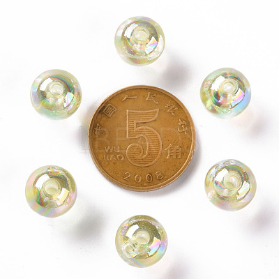 Transparent Acrylic Beads MACR-S370-B10mm-728-1