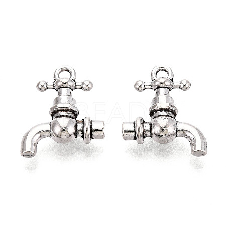 Tibetan Style Alloy Pendants TIBE-N014-30AS-1