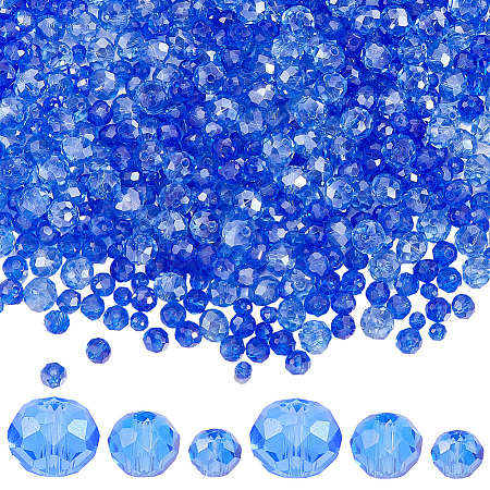 Electroplate Glass Beads Strands EGLA-PA0001-02C-1