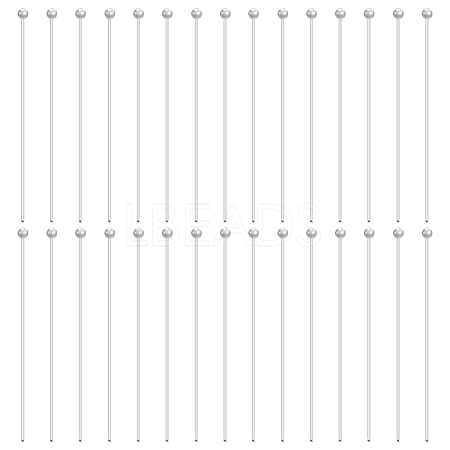 925 Sterling Silver Ball Head Pins STER-BC0002-16A-1