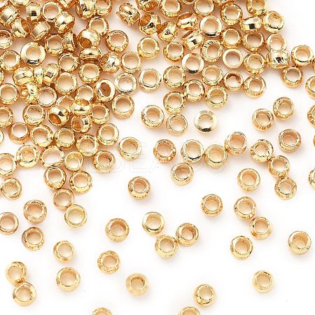 Brass Crimp Beads KK-S509-01KCG-02-1