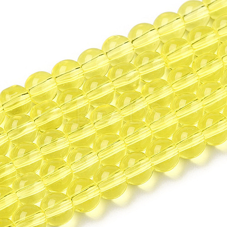 Transparent Glass Beads Strands LS-GLAA-T032-T4mm-12-1