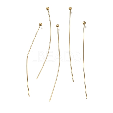 Brass Ball Head Pins KK-H502-03Q-G-1