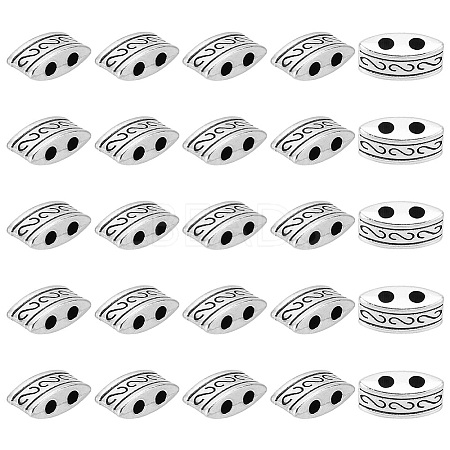 200Pcs Tibetan Style Multi-Strand Links FIND-HY0003-80-1