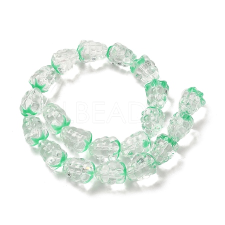 Handmade Lampwork Beads Strands LAMP-G162-05F-1