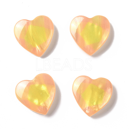 Printed Opaque Resin Cabochons LS-FIND-E020-09C-10-1
