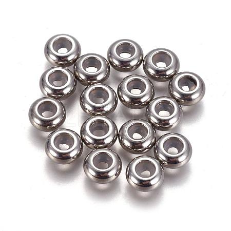 304 Stainless Steel Beads STAS-L222-41B-P-1