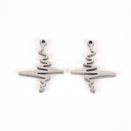 201 Stainless Steel Charms STAS-Q238-033-1