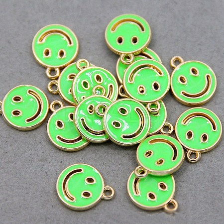 Alloy Enamel Pendants PALLOY-CJC0008-04J-1