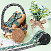 3 Colors Ethnic Style Embroidery Polyester Ribbons SRIB-WR0001-02-5