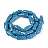 Opaque Glass Beads Strands GLAA-Q113-03A-C04-2